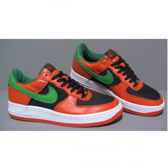 Air force 1 black white clearance orange