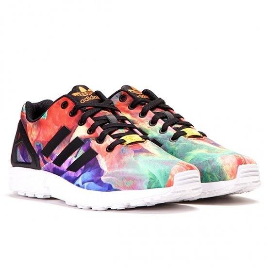 ADIDAS ORIGINALS WMNS ZX FLUX ST TROPIC MELON/WHITE/BLACK - SNEAKER SHOP  LINK