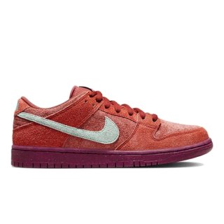 NIKE SB DUNK LOW PRO MYSTIC RED AND ROSEWOOD DV5429-601