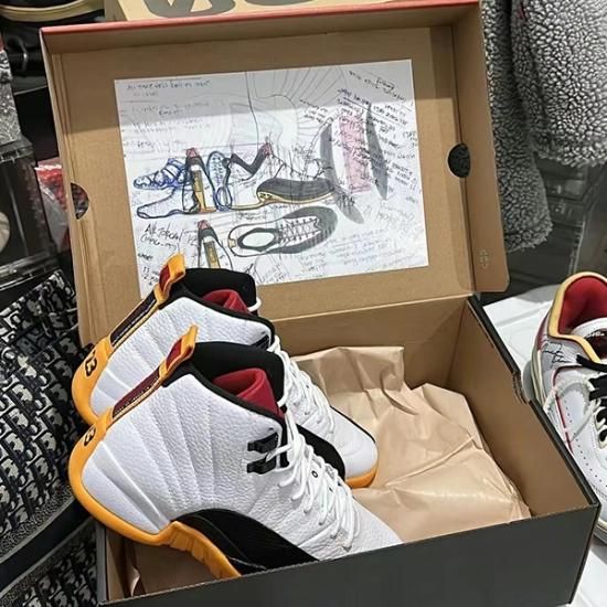 Jordan12Low　スエードブラック Jordan Air Jordan 12 Retro 'Black Wolf Grey' Grade-School – DTLR