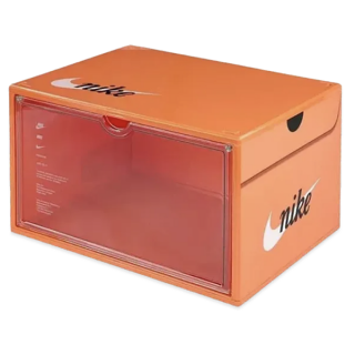 NIKE ORANGE SHOES BOX
