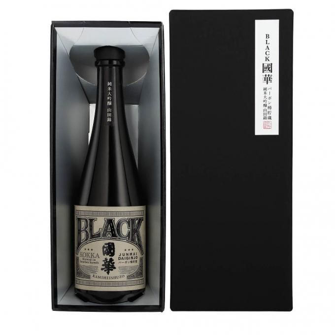 新規購入 BLACK國華 プレミアム 720ml 山田錦 純米大吟醸 バーボン樽貯蔵 日本酒