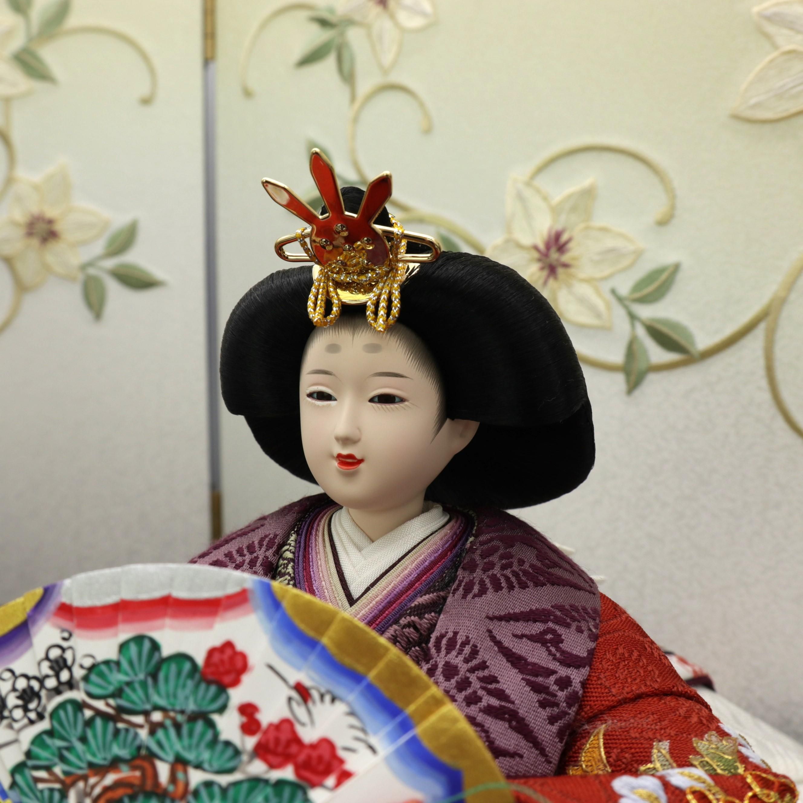 京刺繍 鳳凰 望月龍翠作 - 伝統の人形づくり一筋 静岡県富士市の人形司