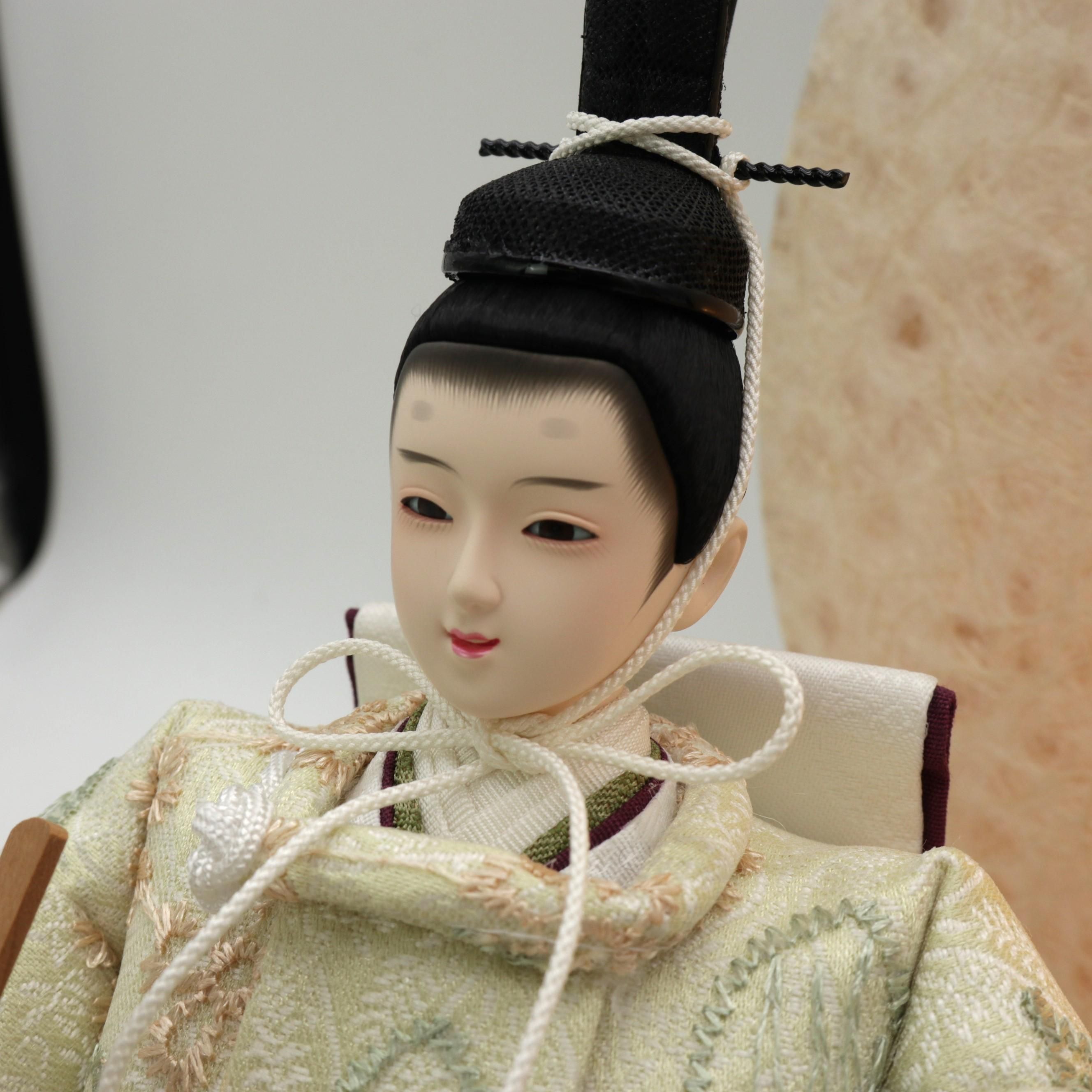 ふわりひな 若葉 - 伝統の人形づくり一筋 静岡県富士市の人形司 雛ふじ