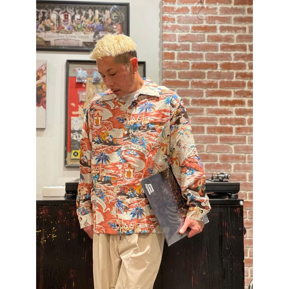 KONA BAY HAWAII 「LAND OF ALOHA - 長袖アロハシャツ」 - Mate KONA BAY HAWAII 「LAND OF ALOHA - 長袖アロハシャツ」 - Mate