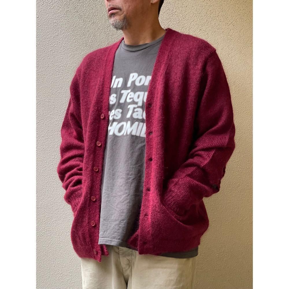 LAST 1】 BOWWOW 「MOHAIR CARDIGAN CRUSH - モヘアカーディガン LAST 1】 BOWWOW 「MOHAIR CARDIGAN CRUSH - モヘアカーディガン
