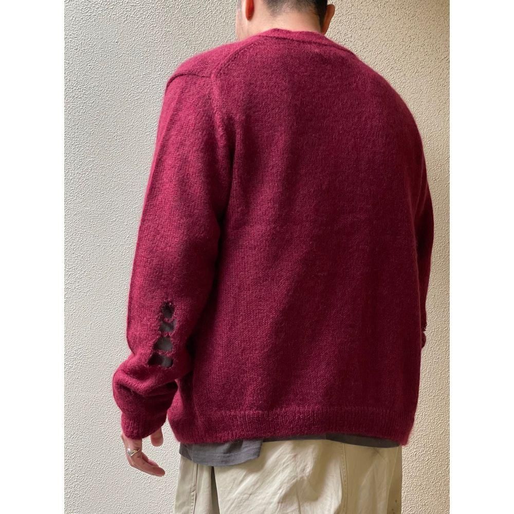 LAST 1】 BOWWOW 「MOHAIR CARDIGAN CRUSH - モヘアカーディガン LAST 1】 BOWWOW 「MOHAIR CARDIGAN CRUSH - モヘアカーディガン