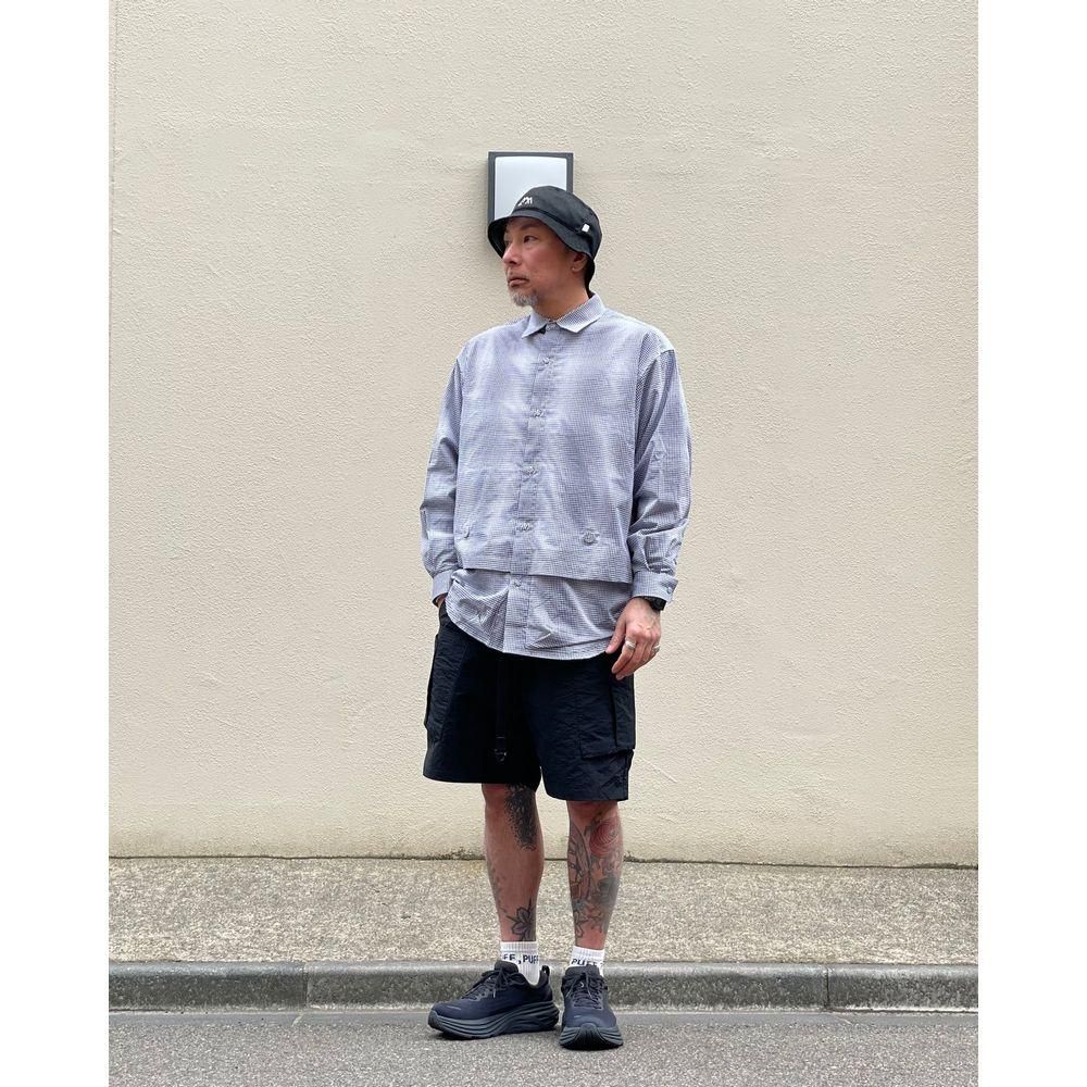 【新品未使用】CMF OUTDOOR GARMENT チェックシャツ　Lサイズ LAST 1】CMF OUTDOOR GARMENT「NEWSPAPER SHIRTS / チェック