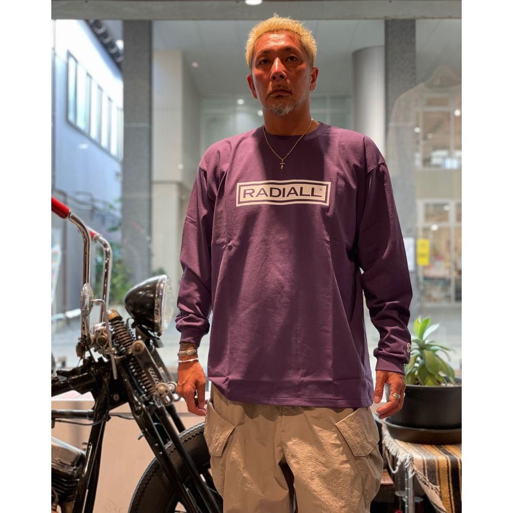 RADIALL ロングスリーブTシャツ LAST 1】RADIALL「WHEELS - ロングスリーブTシャツ」 - Mate-N-Raw