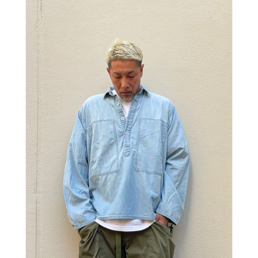 BOWWOW 「JOHN PEACE US ARMY P/O CHAMBRAY SHIRTS - プルオーバー