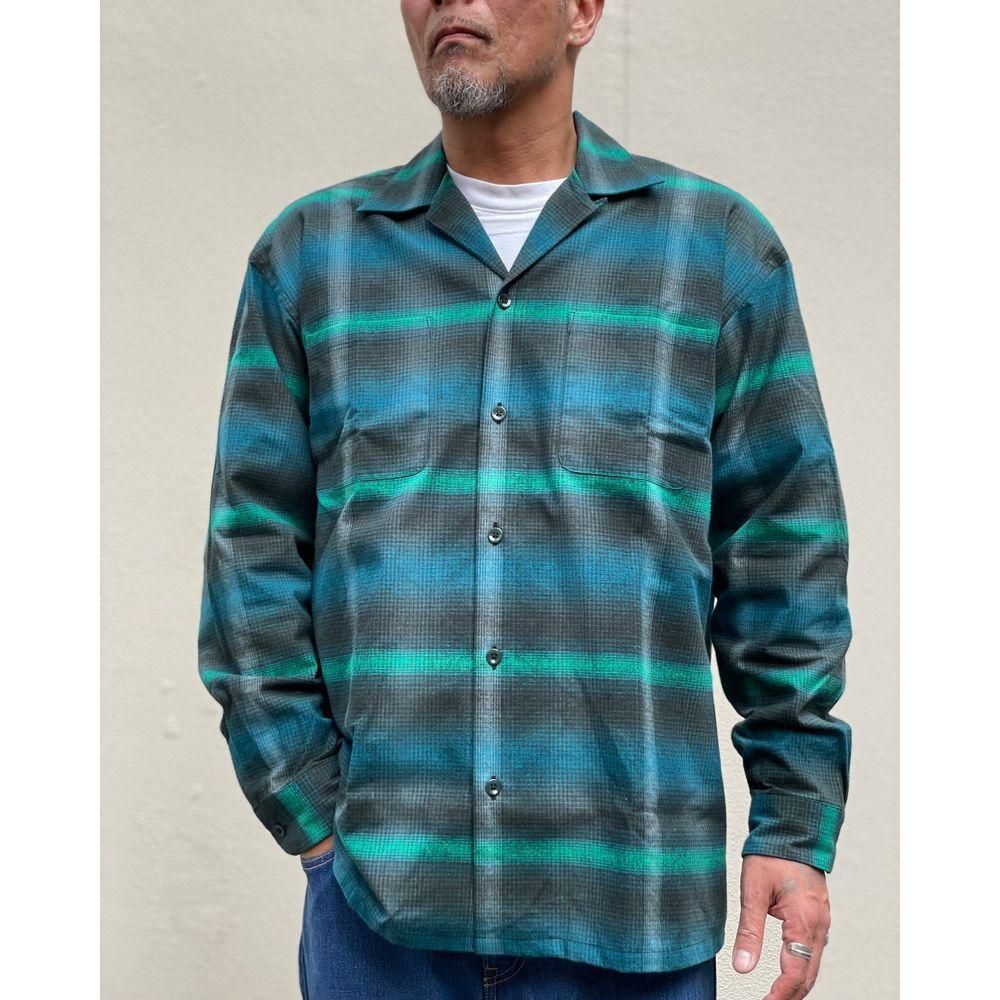 LAST 1】RADIALL 「BOULEVARD OPEN COLLARED SHIRT L/S LAST 1】RADIALL 「BOULEVARD OPEN COLLARED SHIRT L/S