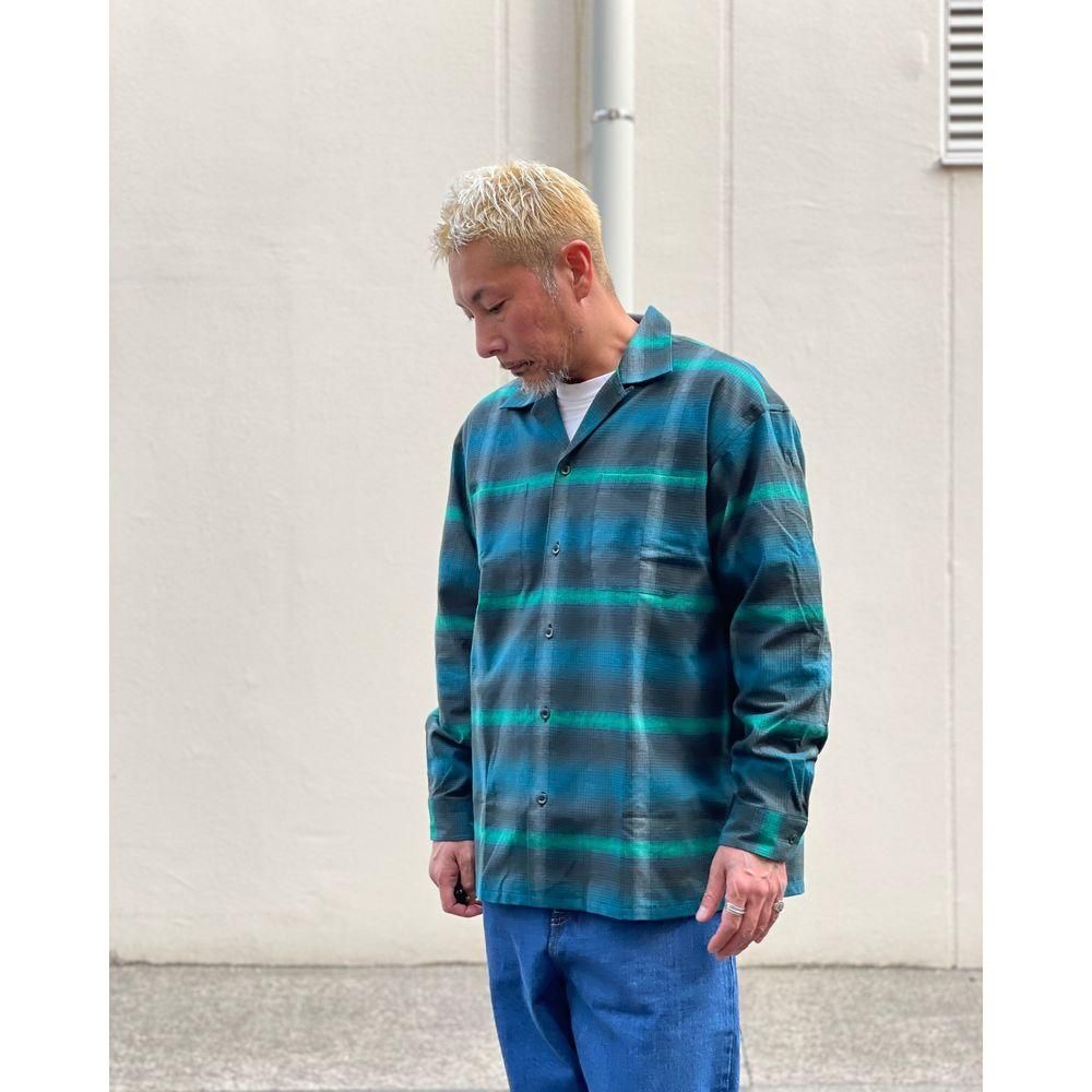 LAST 1】RADIALL 「BOULEVARD OPEN COLLARED SHIRT L/S LAST 1】RADIALL 「BOULEVARD OPEN COLLARED SHIRT L/S