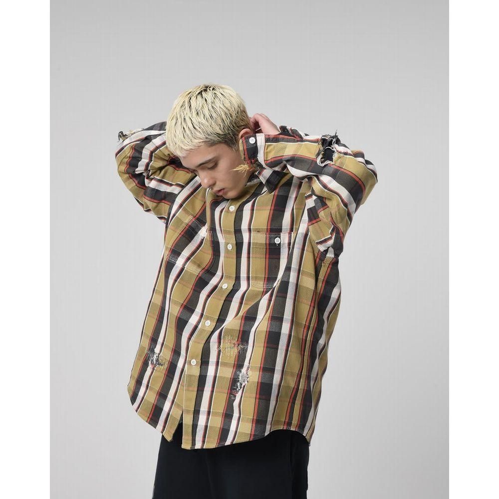 BOWWOW 「REPAIR AGEING FLANNEL SHIRTS - フランネルシャツ BOWWOW 「REPAIR AGEING FLANNEL SHIRTS - フランネルシャツ