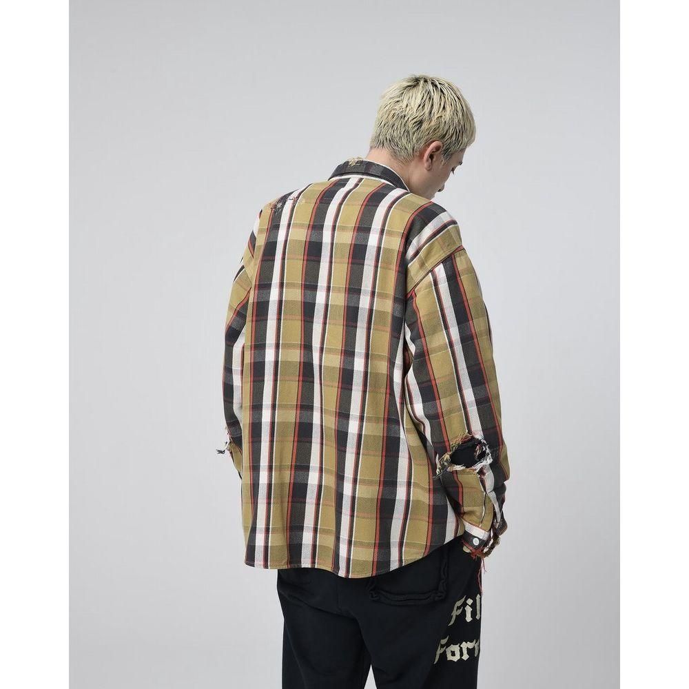 BOWWOW「REPAIR AGEING FLANNEL SHIRTS - フランネルシャツ