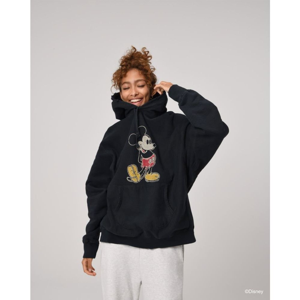 BOWWOW 「MICKEY MOUSE HOODIE (LIMITED100) - スウェットパーカー 