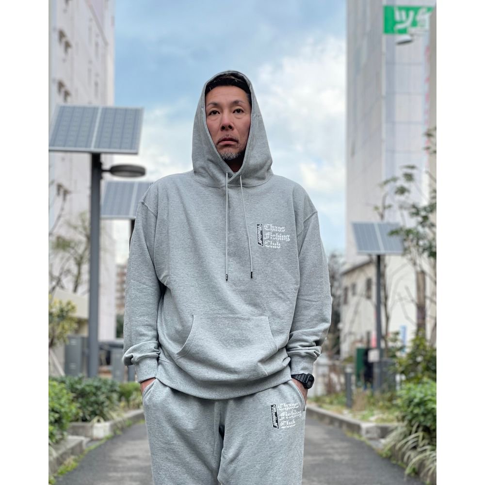 RADIALLｘCHAOS FISHING CLUB 「CHROME LETTERS SWEATPANTS