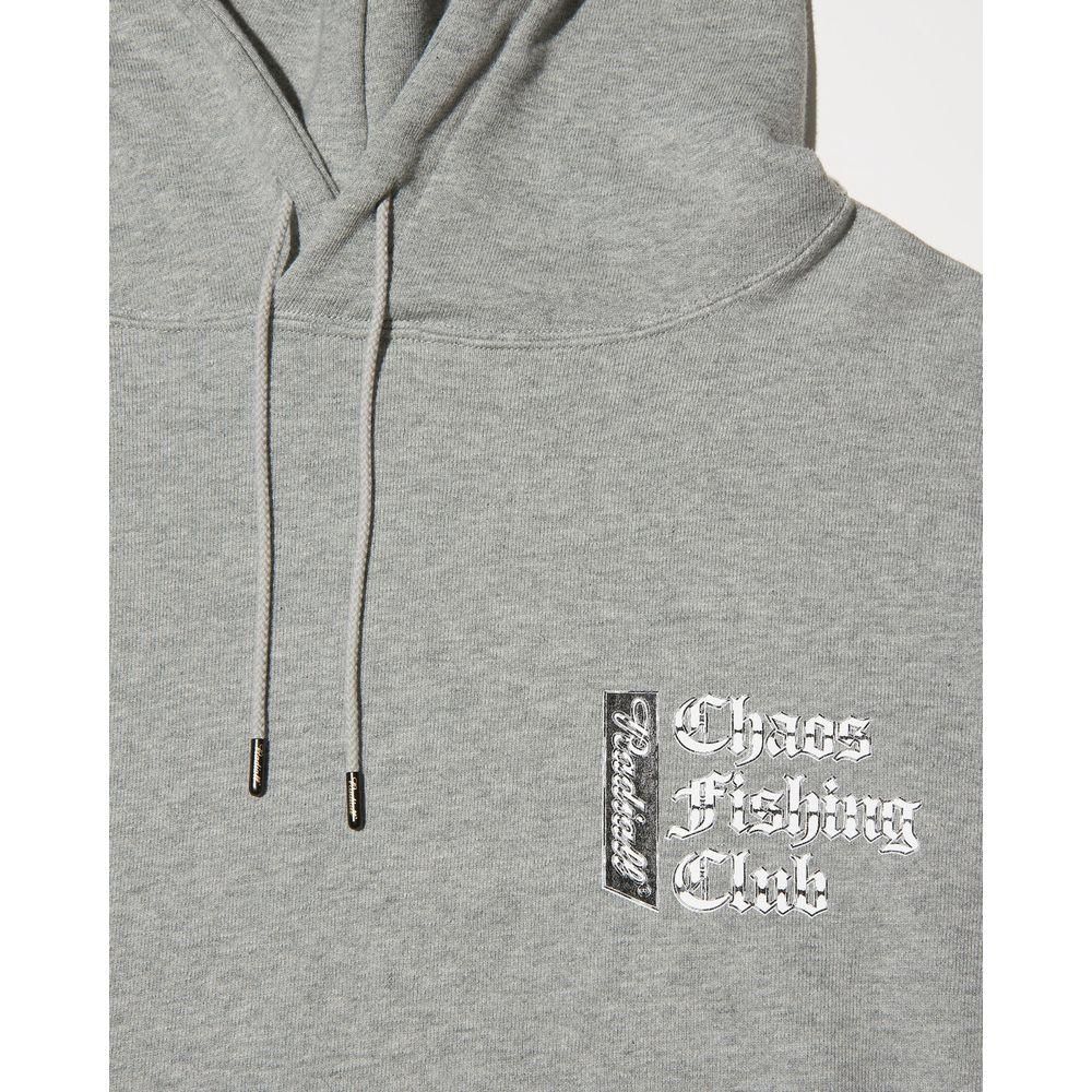 Chaos Fishing Club スウェット グレー Mサイズ 裏毛 Megabass Chaos Fishing Club トレーナー グレー