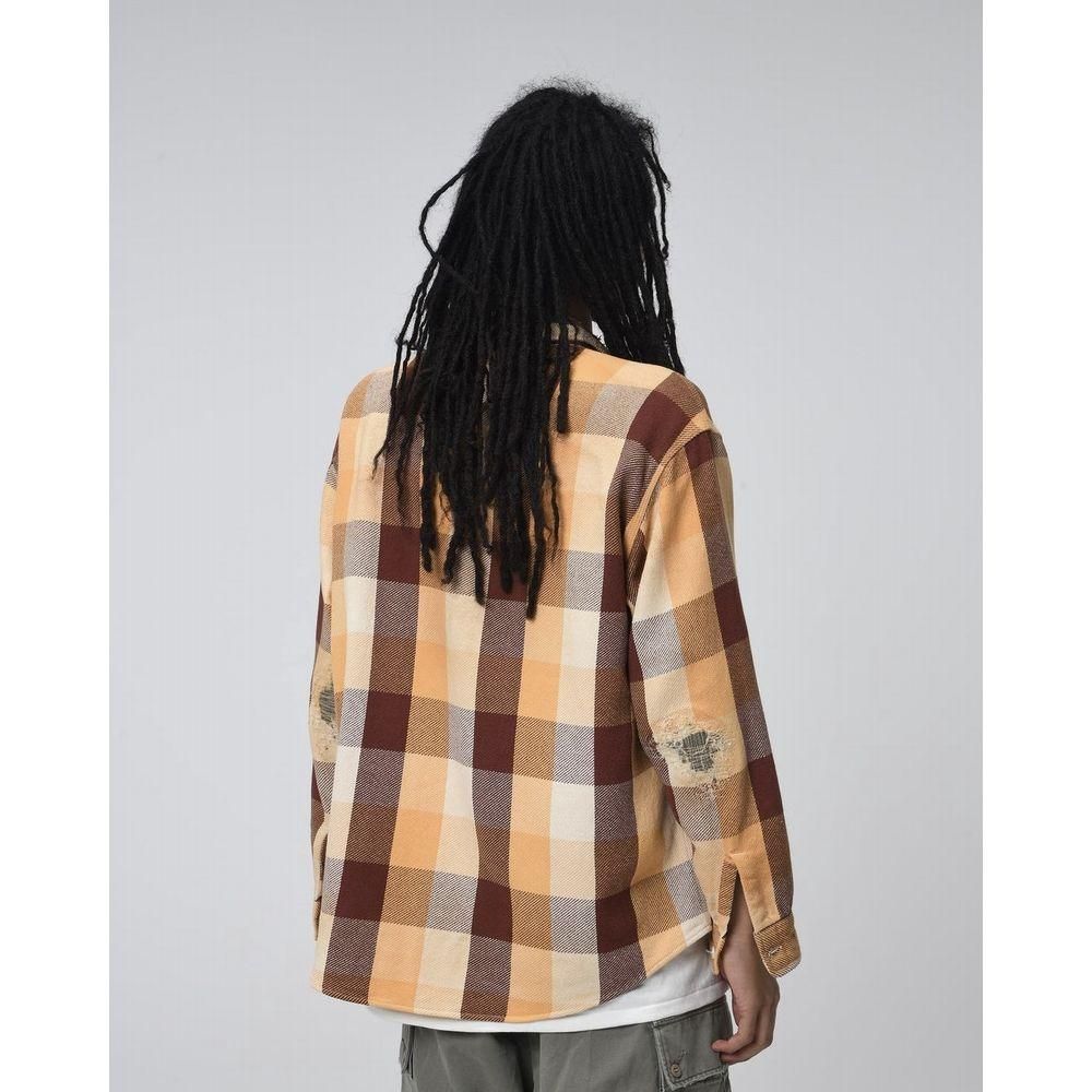 LAST 1】BOWWOW「REPAIR AGEING FLANNEL SHIRTS - フランネル