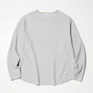 RADIALL BIG WAFFLE BOAT NECK T-SHIRT L/S - åե륫åȥ