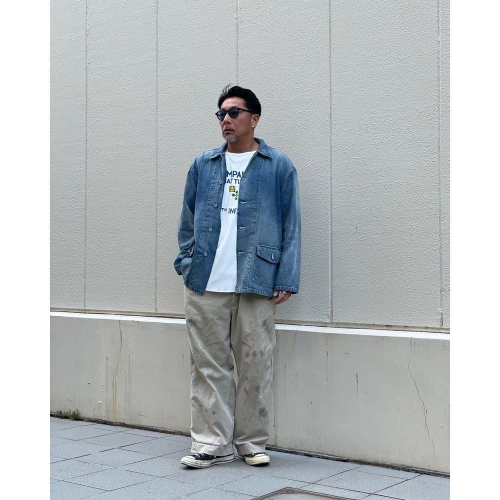 LAST 1】 BOWWOW 「US ARMY M40 DENIM JACKET - デニム LAST 1】 BOWWOW 「US ARMY M40 DENIM JACKET - デニム