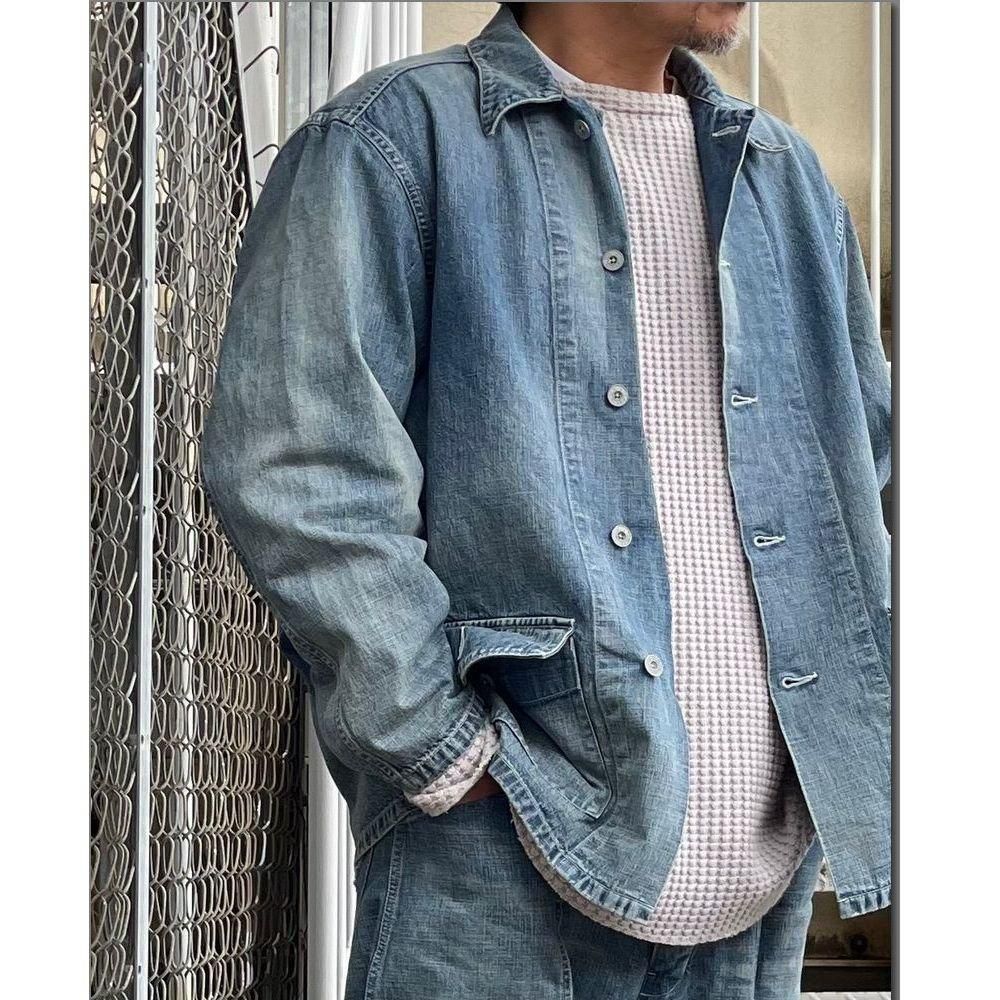 LAST 1】 BOWWOW 「US ARMY M40 DENIM JACKET - デニム LAST 1】 BOWWOW 「US ARMY M40 DENIM JACKET - デニム