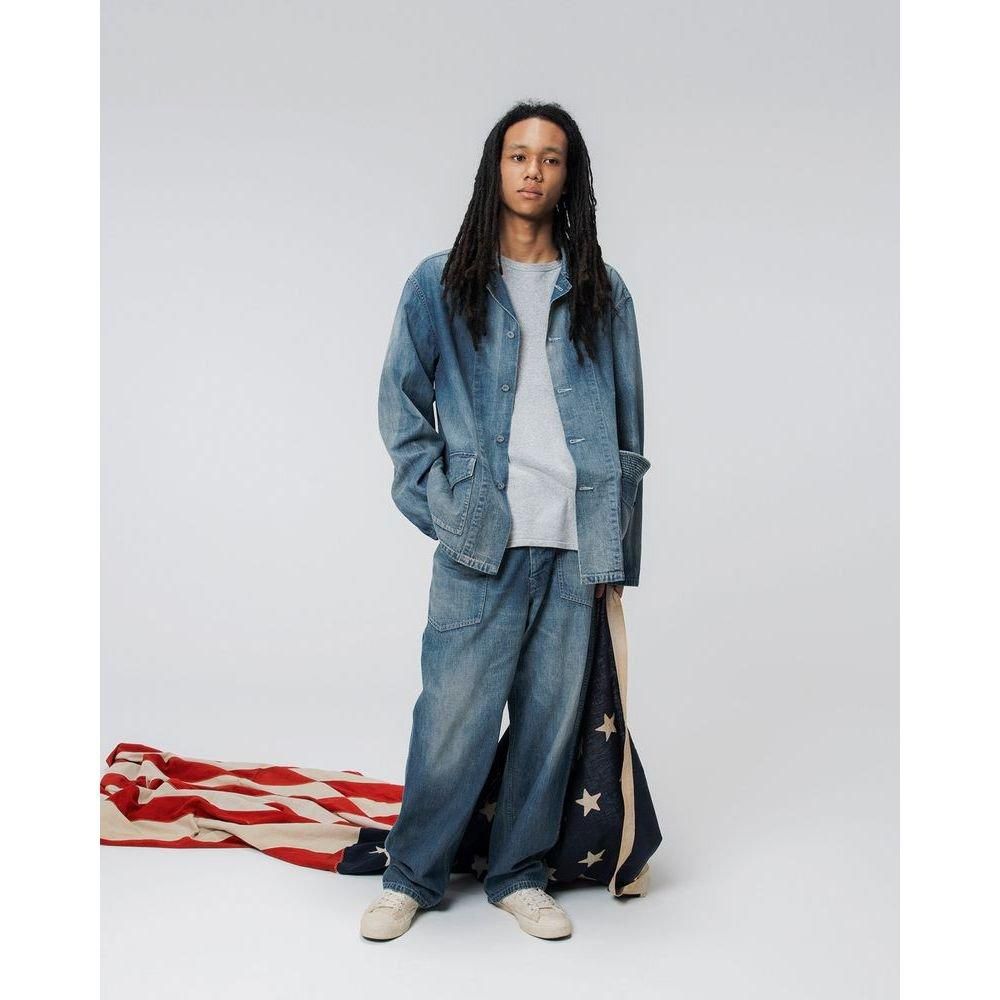 LAST 1】 BOWWOW 「US ARMY M40 DENIM JACKET - デニム LAST 1】 BOWWOW 「US ARMY M40 DENIM JACKET - デニム