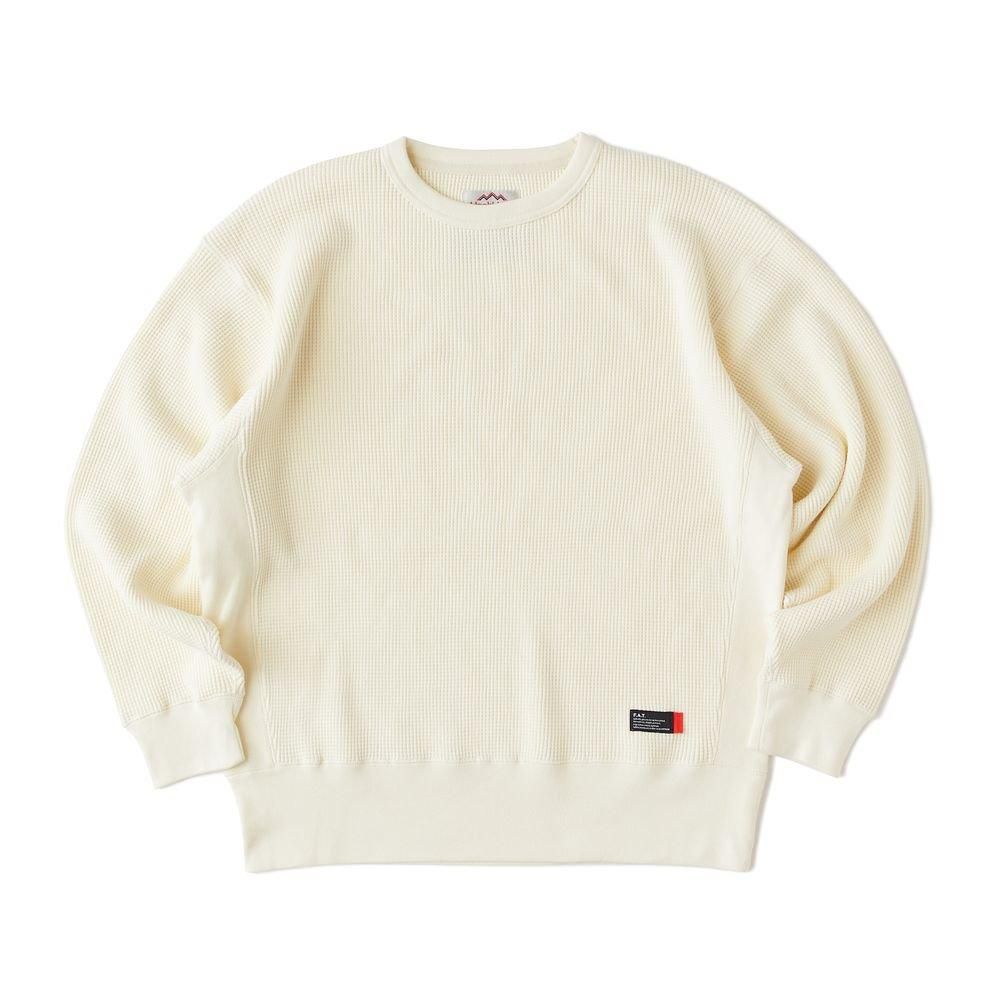 LAST 1】F.A.T.「HEALTHENTIC - ワッフルカットソー」 - Mate-N-Raw