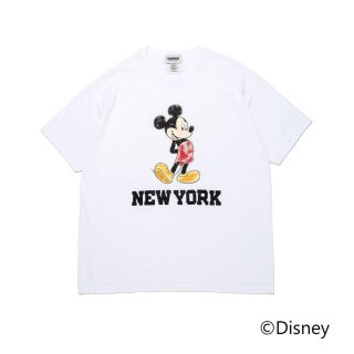 BOWWOWRECOGNIZE MICKEY MOUSE NEW YORK TEE - 롼ͥåTġ