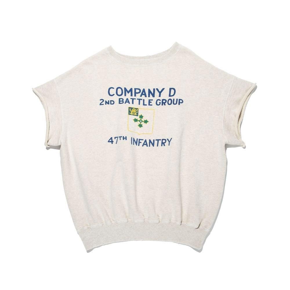 BOWWOW 半袖 スウェット フットボール 日本製bowwow半袖スウェット フットボールTシャツオーバーサイズ 白