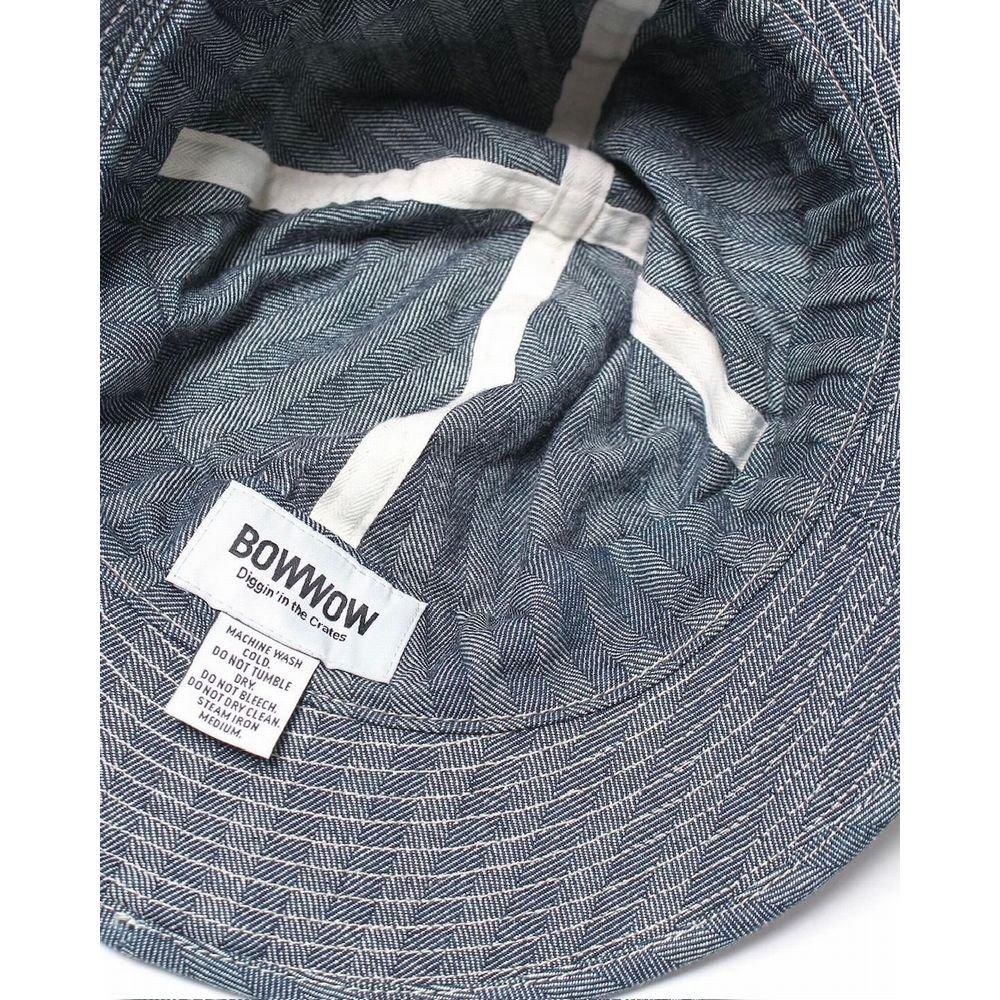 LAST 1】BOWWOW「HERRINGBONE DENIM HAT - デニムハット LAST 1】BOWWOW「HERRINGBONE DENIM HAT - デニムハット