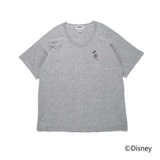 LAST 1BOWWOWMICKEY MOUSE 8812 V-NECK TEE - VͥåTġ