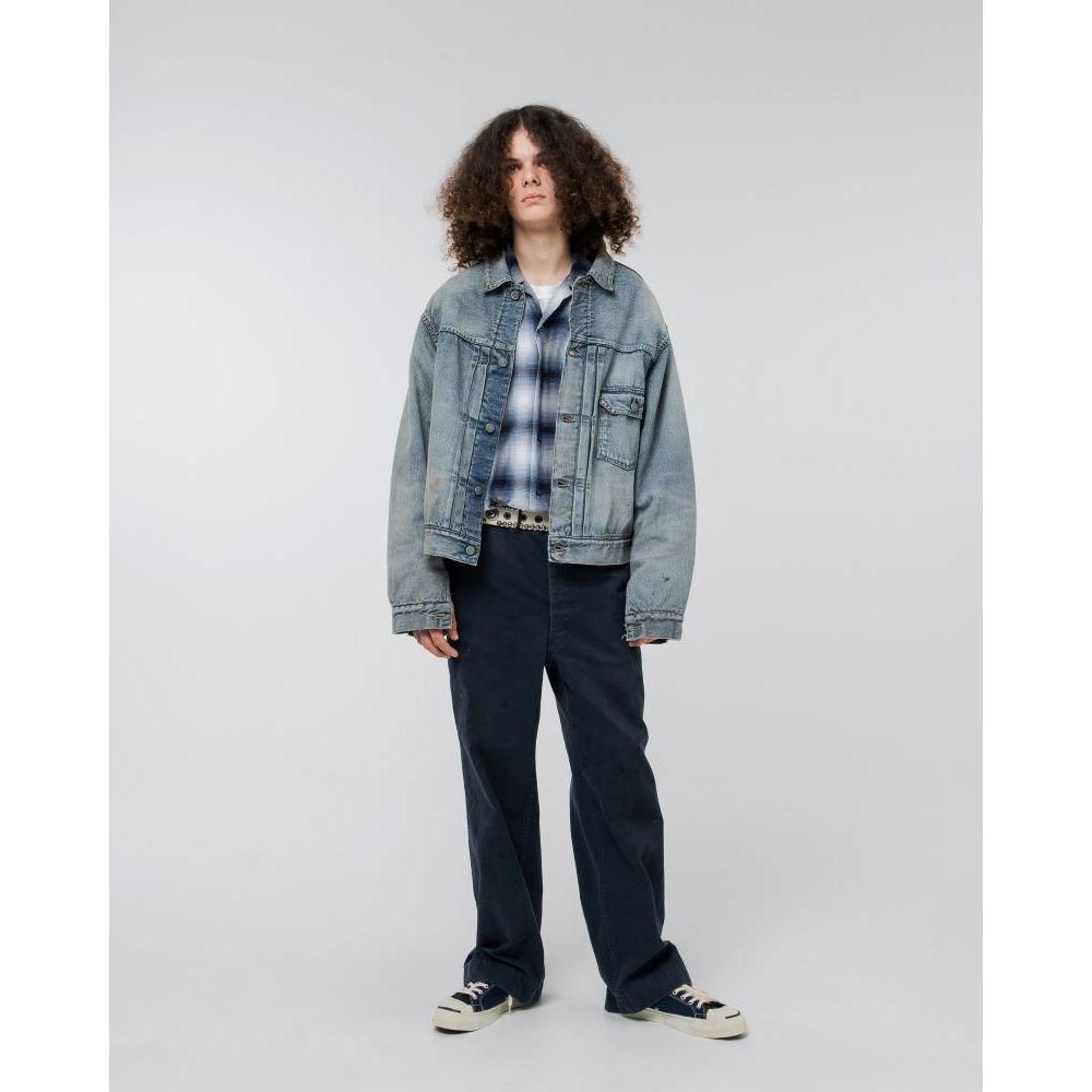 BOWWOW「WORK TROUSERS DUSTY - チノトラウザース」 - Mate-N-Raw