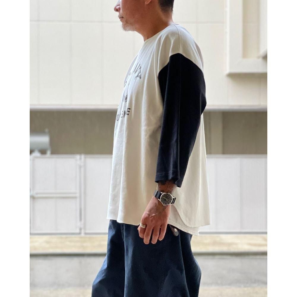 BOWWOW「USN SEEBEES BB CS - ベースボールカットソー」 - Mate-N-Raw