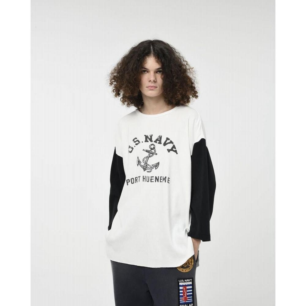 BOWWOW 「USN SEEBEES BB CS - ベースボールカットソー」 - Mate BOWWOW 「USN SEEBEES BB CS - ベースボールカットソー」 - Mate