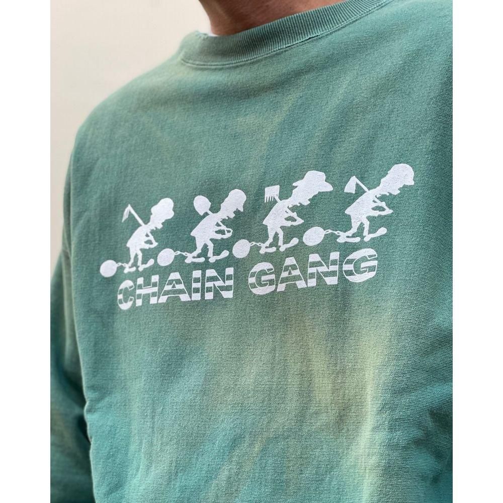 LAST 1】BOWWOW「CHAIN GANG SWEATSHIRTS AGING - スウェット LAST 1】BOWWOW「CHAIN GANG SWEATSHIRTS AGING - スウェット