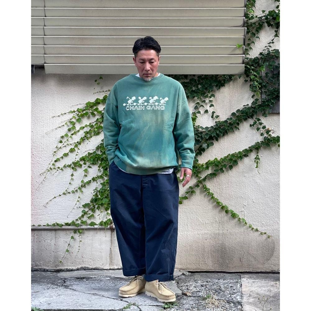 LAST 1】BOWWOW「CHAIN GANG SWEATSHIRTS AGING - スウェット LAST 1】BOWWOW「CHAIN GANG SWEATSHIRTS AGING - スウェット