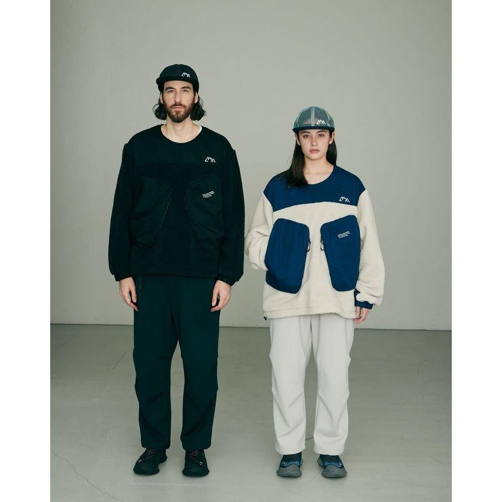 CMF OUTDOOR GARMENT 「SALVAGE FLEECE - クルーネックフリースシャツ