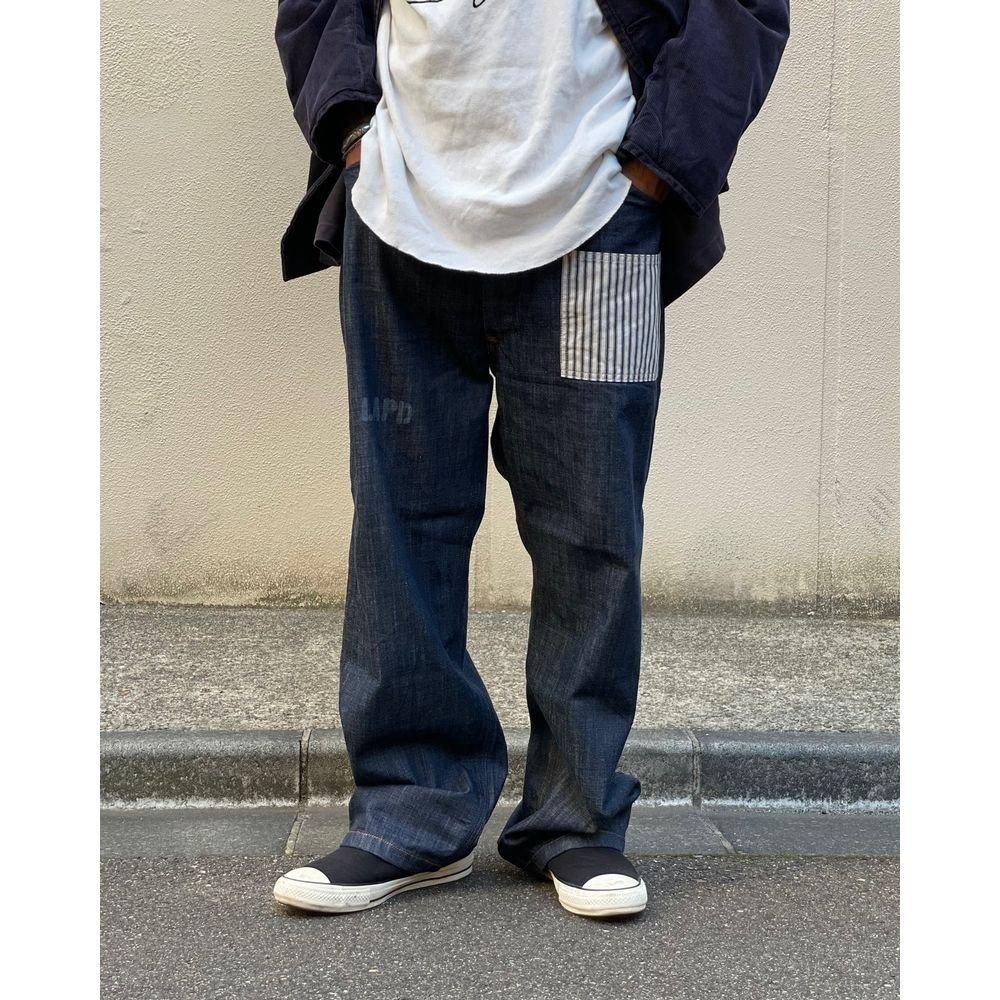 LAST 1】BOWWOW「LAPD PRISONER DENIM PT - デニムパンツ LAST 1】BOWWOW「LAPD PRISONER DENIM PT - デニムパンツ