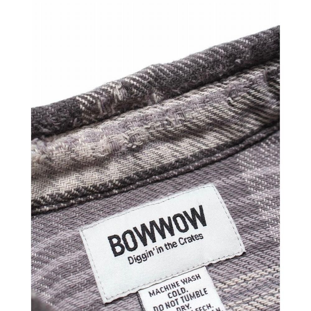 BOWWOW チェックネルシャツ(デニム) bw251-ppfs-d3.jpg