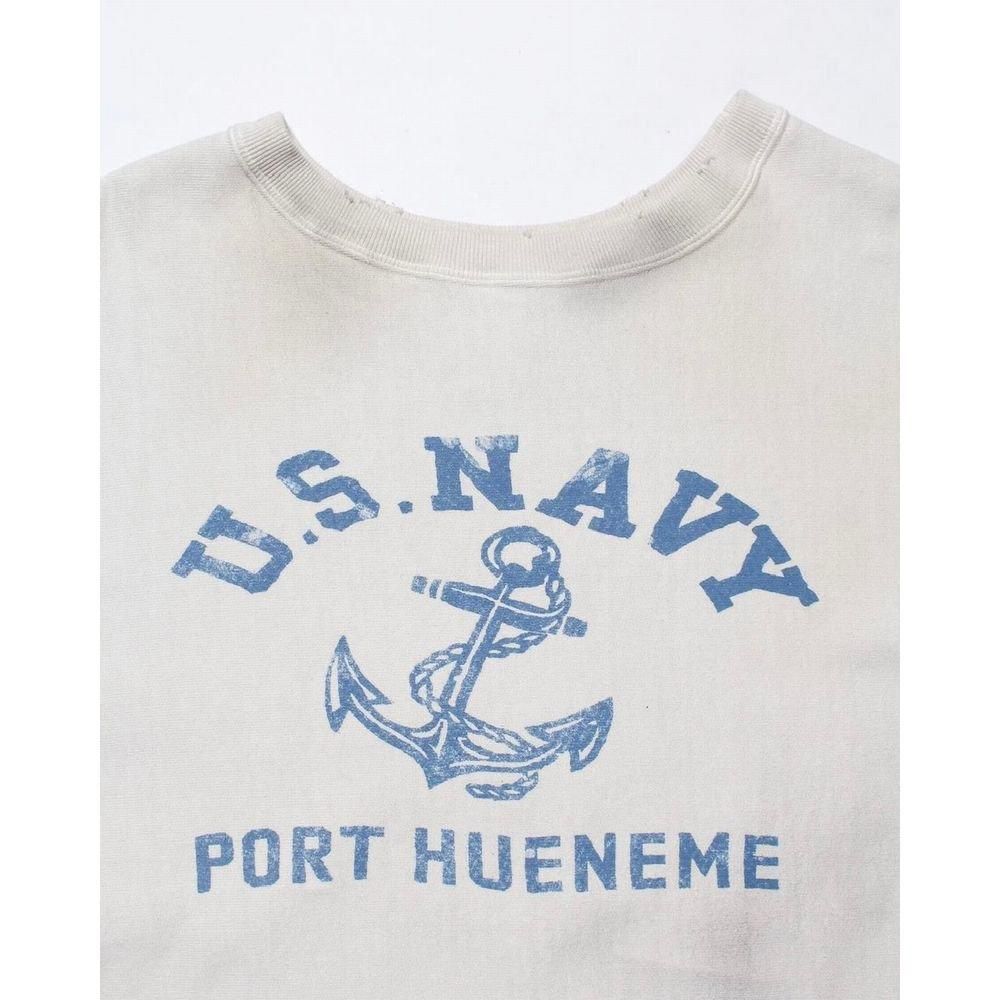 BOWWOW「USN SEEBEES SWEATSHIRTS AGING - スウェットシャツ BOWWOW「USN SEEBEES SWEATSHIRTS AGING - スウェットシャツ
