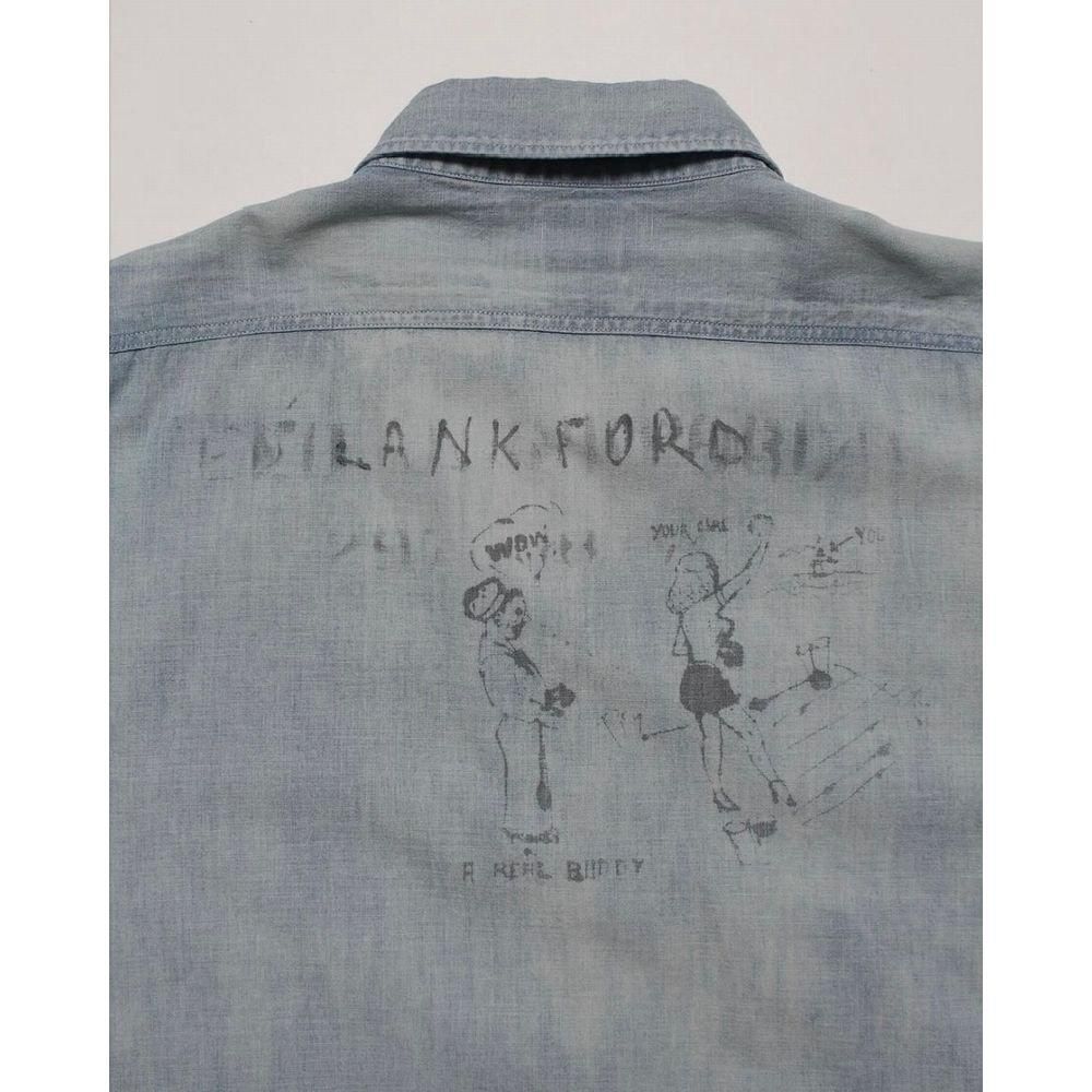 BOWWOW「USN SAILORS CHAMBRAY SHIRTS - シャンブレーシャツ