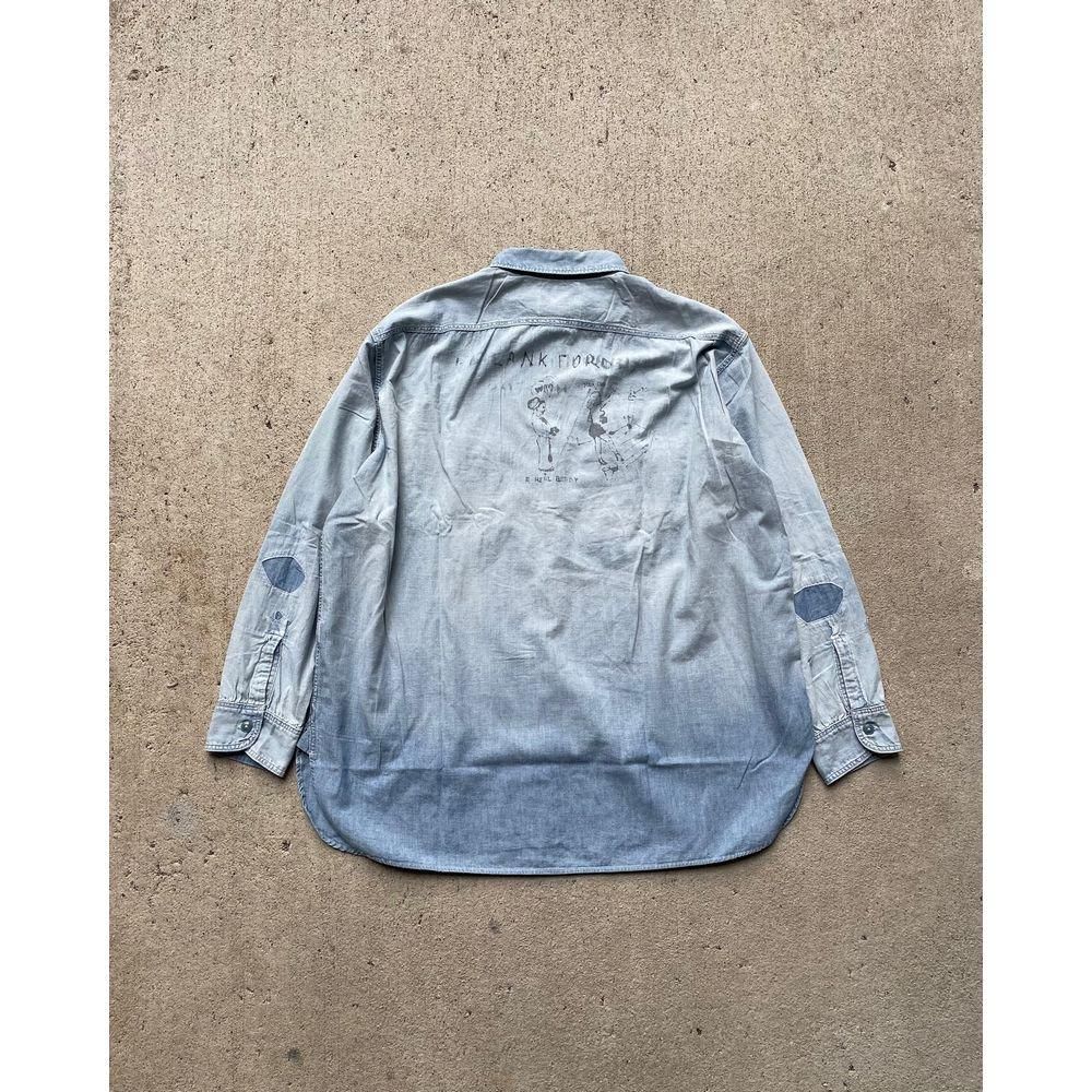 新品✨BOWWOW シャンブレーシャツ ヴィンテージ加工 XL 新品✨BOWWOW シャンブレーシャツ ヴィンテージ加工 XL - メルカリ
