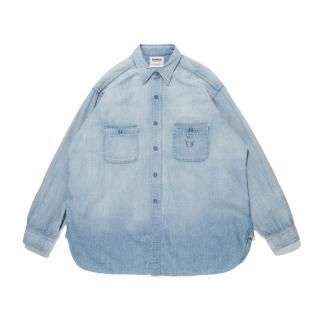 BOWWOWUSN SAILORS CHAMBRAY SHIRTS - ֥졼ġ