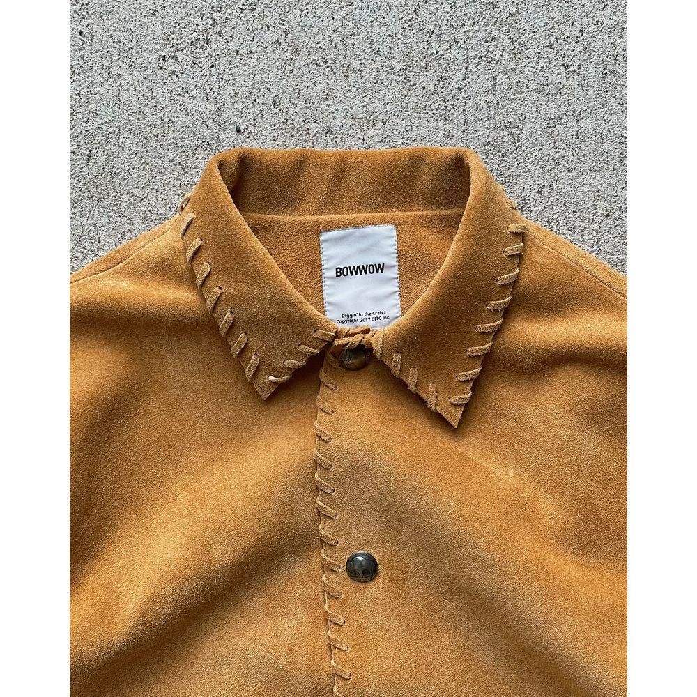 BOWWOW「WOVEN SUEDE COVERALL - スエードチョアコート」 - Mate BOWWOW「WOVEN SUEDE COVERALL - スエードチョアコート」 - Mate