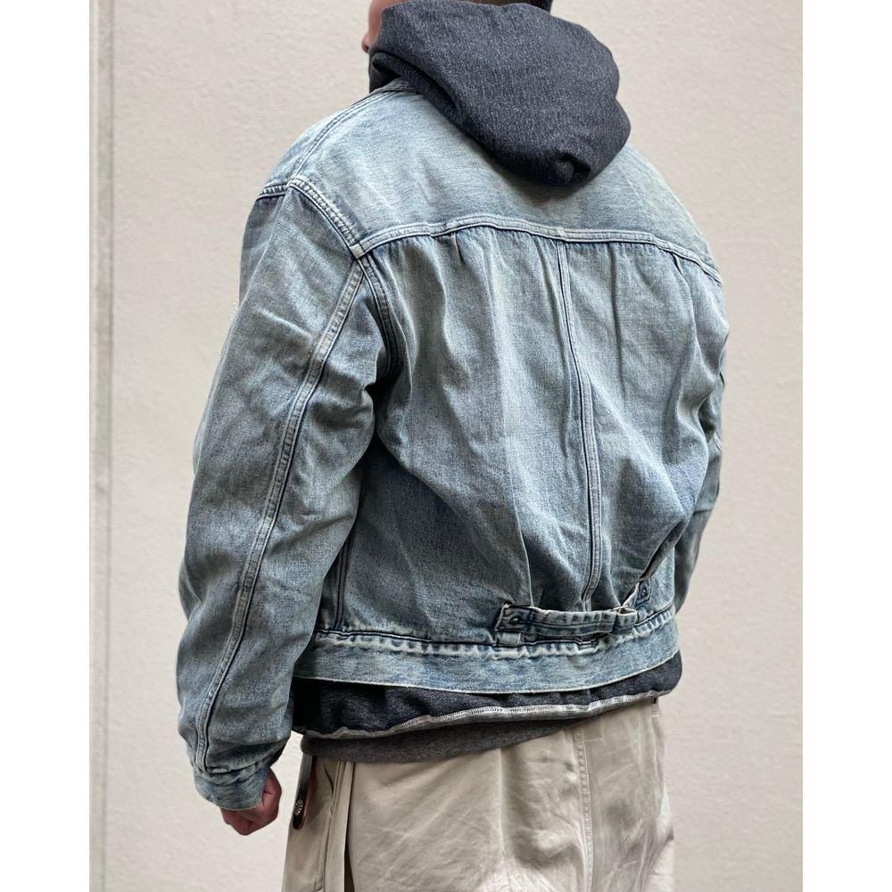 LAST 1】BOWWOW「BLANKET LINED DENIM JK AGING - デニムワーク