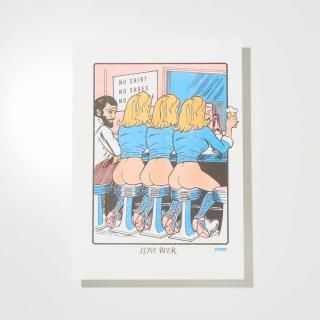 RADIALLLOVE BEER RISOGRAPH PRINT POSTER - ݥ