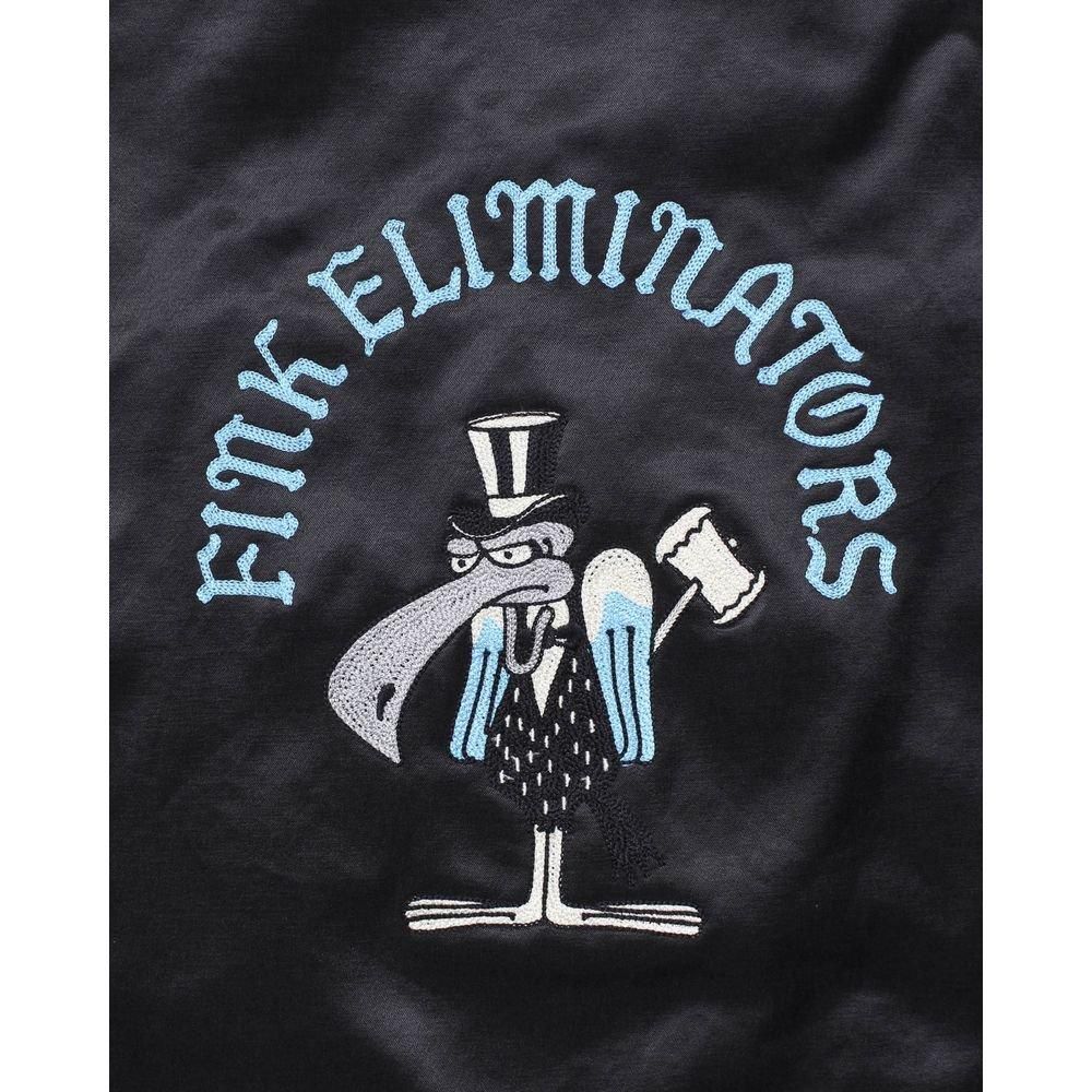 BOWWOW SKETCH FINK ELMINATORS サテンジャケット SKETCH×BOWWOW「SKETCH FINK ELMINATORS SATIN JK - サテン