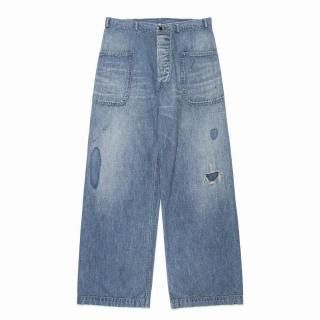 LAST 1BOWWOWUSN M44 DUNGAREE TROUSERS, SIDE SEAMLESS - ǥ˥ȥ饦ѥġ