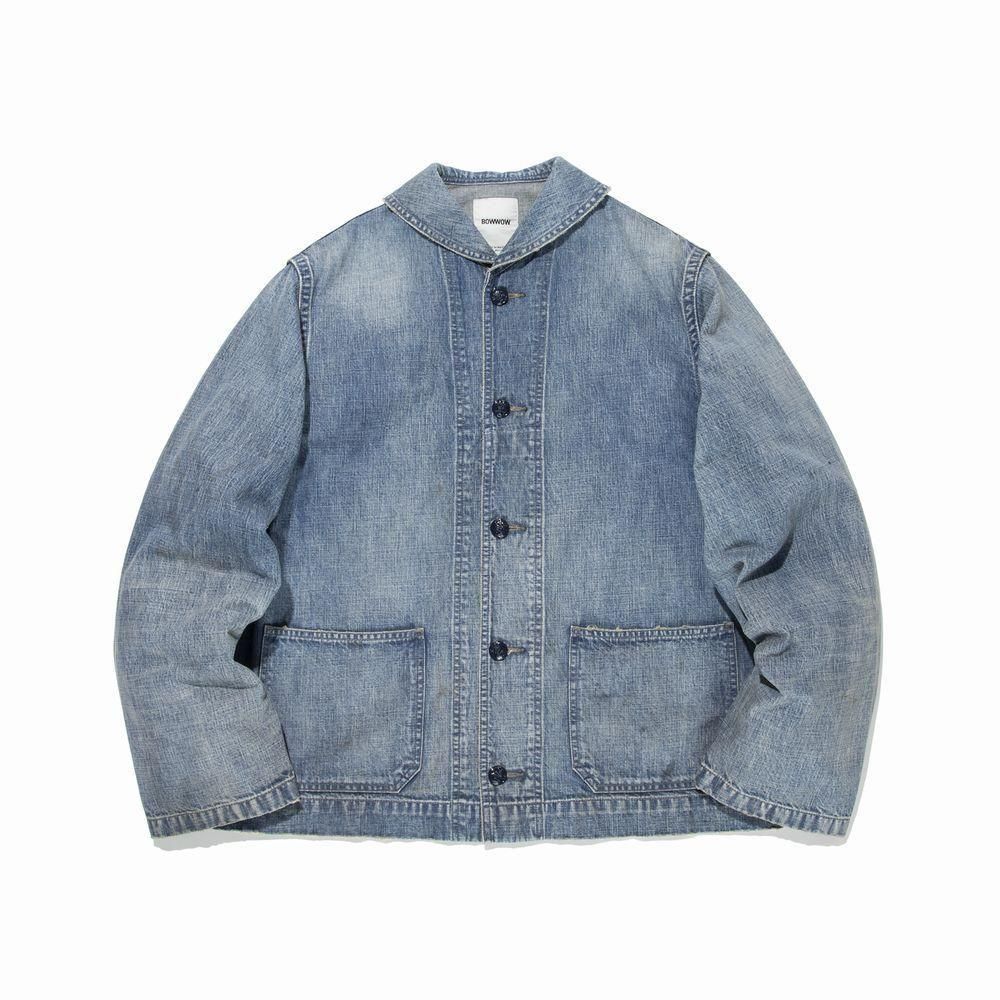 M 新品 25ss BOWWOW USN M43 DUNGAREE JUMPER BOWWOW「USN M43 DUNGAREE JUMPER, SHAWL COLLAR - ショール