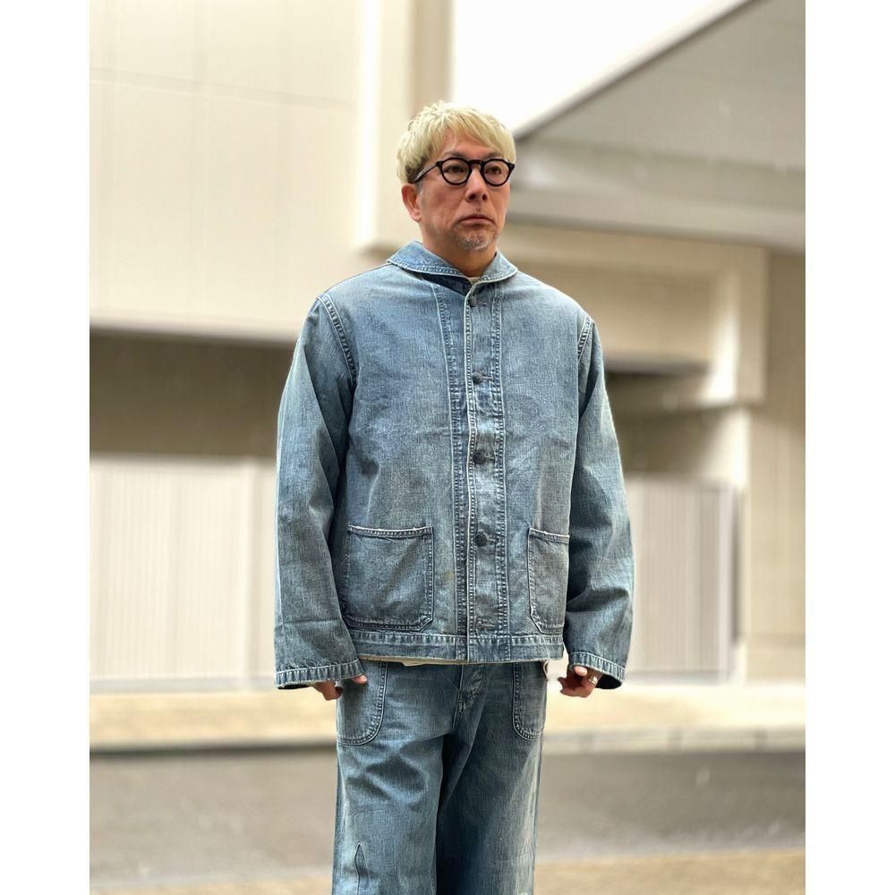 ジャケット・アウター BOWWOW USN M43 DUNGAREE JUMPER, SHAWL CO BOWWOW「USN M43 DUNGAREE JUMPER, SHAWL COLLAR - ショール